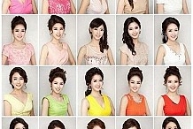 Miss Corée: Les 20 Miss coréennes se ressemblent